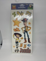 DISNEY / PIXAR TOY STORY & BEYOND SCRAPBOOKING STICKERS / WOODY & JESSIE