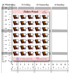 Holy Bible Planner Sticker, Religious Stickers for Calendar and Journal M0115
