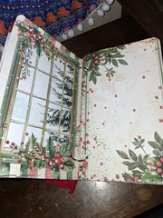 Shabby Christmas Junk Journal Scrapbook Usa Seller