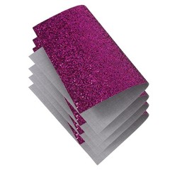 4 Pcs Ab Rhinestone Sheet Sticker Violet Rhinestones Strip Craft