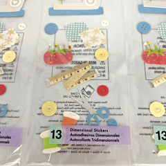 Vintage Jolee’s Sewing Machine & Notions Sticker Lot- NOS- Set of 3
