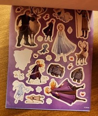 Disney Sticker Lot Darice Mermaid Princess Frozen II Hot Focus TMNT Tatoos