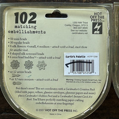 2 Creative Kits Flower Brad Embellishment Hot Off The Press Scrapbooking Cards