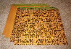 Reminisce 12×12 Double Sided Scrapbook Paper(4) ~ My Jungle Safari/Jungle Blocks