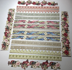 Anna Griffin Fall Border Embellishments 16 Piece 12”