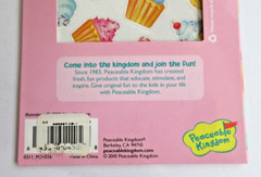 Scratch & Sniff Cupcake Stickers Pack (44) Vanilla Peaceable Kingdom – Mindware