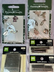 New Large Lot Charming Thoughts Making Memories Scrapbook Scrapbooking Stickers