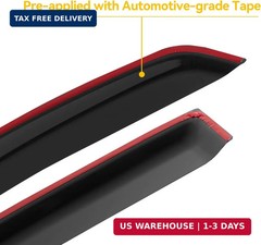 Window Visors Rain Guards for 2005-2021 Nissan Frontier Crew Cab, Window Vent Wi