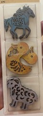 5 Packs Crafters Square Laser Cut Chipboard Shapes Assorted 6pcs Each Packet New