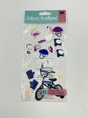 Jolee’s Boutique Dimensional Stickers First Bike 12 Pcs