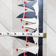 Meri Meri Sailboat Sticker Large Dimensional Embellishment Regatta Nautical