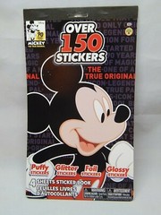 Disney Mickey Mouse 150 Sticker Book Puffy Glitter Foil Glossy Choice Available