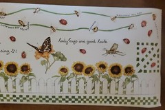 Susan Branch BUGS large sticker sheet lady bugs, butterflies, dragon flies, bees