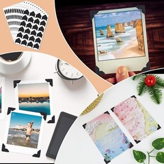 288 PCS Photo Corners Self Adhesive Picture Mounting Corner Stickers For Album
