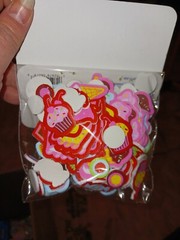 FOAMIES STICKERS,sweet treats,11 pkgs,darice,97pcs each pkg,unused,valentine .