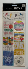 Me & My Big Idea Mambi Sticks-Baby Boy, Girl, Love, Faith, Birthday-U Choose