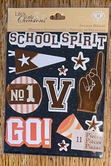 RARE K&Company Lifes Little Occasion School Spirit Orange Cheerleading #1 V Game