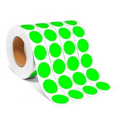 Colored Dot Stickers 3/4″ Round Labels – 4000PCS, 10 Color-Coded for Classroom &