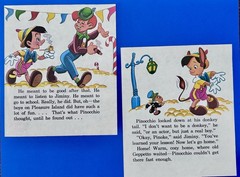 Pinocchio Junk Journal With Charm Ephemera