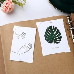 240 Pcs Photo Corners Self Adhesive Picture Corners for Scrapbooking, White P…