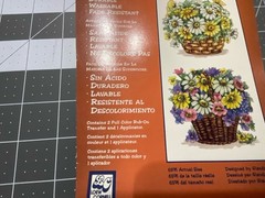 Indoor/Outdoor Accents RUB-ON TRANSFERS – Tea Pots – 2; Flower Garden & Baskets