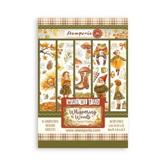 Stamperia Whispering Woods – A5 Washi Pad, SBW24