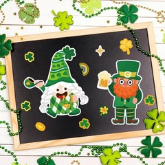 48 Sheets St. Patrick’s Day Stickers Make A Face Stickers Make Your Own Leprecha