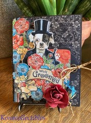 Graphic 45 Well Groomed 12×12 Collection Pack New! 2 shts each + Stickers