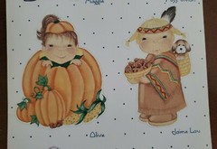 Tie Me to The Moon The Dimple Street Gang AUTUMN GIRLS sticker sheet