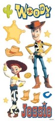 DISNEY PIXAR TOY STORY Woody Jesse Boots Cowboy Hat Badge Belt Buckle Stickers