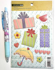 Wedding Bridal Shower Stickers Scrapbooking Card Journal Planner Studio 112