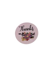 5000Pcs 1.5 Inch Round Label Thank You Stickers 5 Rolls 1000 Pcs Each