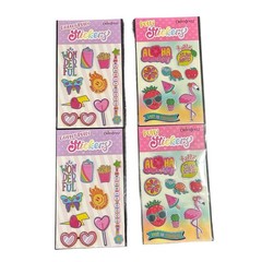 Crown Jewelz Sticker Lot Glitter Puffy Stickers Bundle Good Vibes Butterfly New