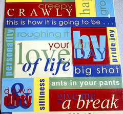Vintage Pebbles All Boy Cardstock Stickers Scrapbooking 2011 6×12 NOS