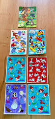 Vintage Lot of 1990s Sheet Stickers Labels – Hallmark Disney Pooh Ariel Mickey