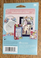 RARE Jolees Cabochons Baby FOOTPRINTS Pink & Green Card 3D Scrapbook Stickers