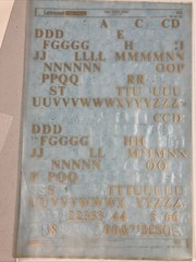 Letraset GOLD 84/96/120pt Helvetica, 36pt Old English, 48pt Times Etc – 8 Sheets