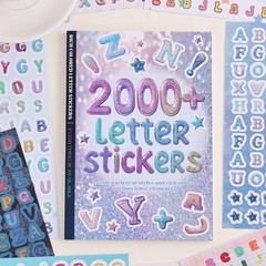 2000+ Pcs Alphabet Sticker for Journaling,Fun & Colorful Craft Letter Sticker…
