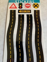 FRANCES MEYER FMI STICKERS ROADWAY SECTION BORDERS HIGHWAY BORDERS 11 PCS