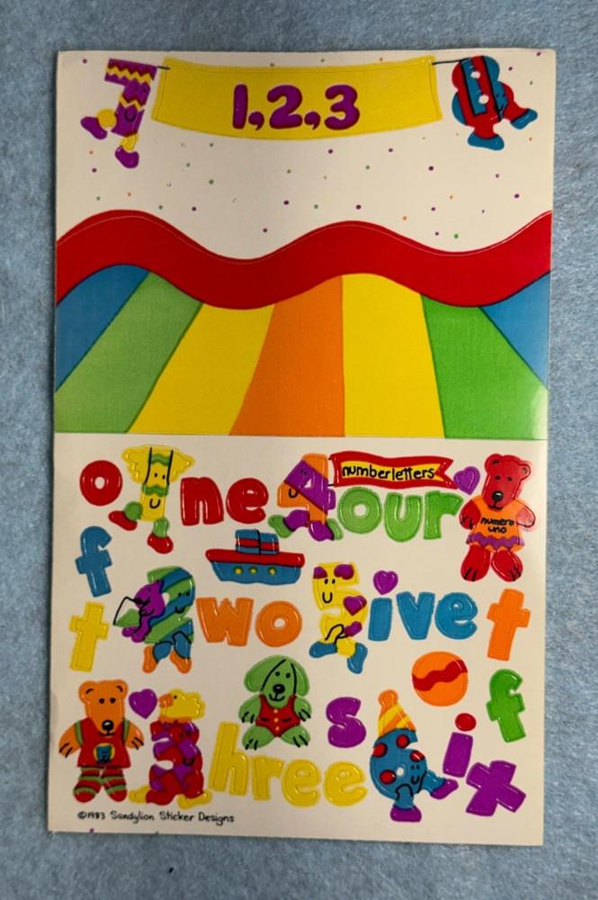 1980s 90s Vintage Stickers Sandylion Maxi Activity YOU PICK **READ DESCRIPTIONS*