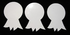CTP ’81 SCRATCH & SNIFF PAPER AWARD RIBBONS *VERY IMPORTANT PERSON* CANDY APPLES
