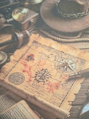 30 Pgs Of Washi Stickers & 20 Sheets Of Ephemera Papers New Style Wild Wild West