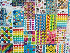 Lot 4099 Stickers Pixar Cartoon Kids Disney Characters TV movies Party Express