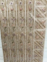 Daisy Hill Daffodil Border Embossed Stickers. Scrapbooking Borders