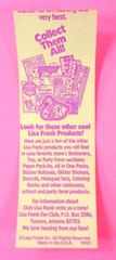 Vintage Lisa Frank Casey & Scottie Purple & White Dogs Sparkle Sticker Sheet