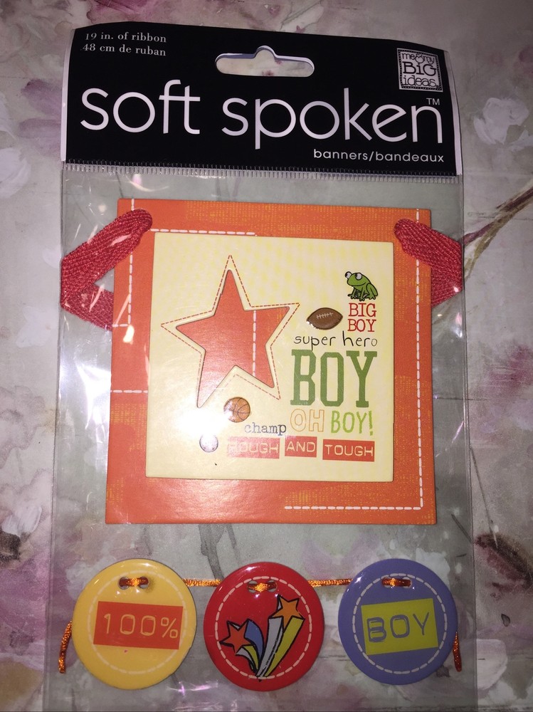 Soft Spoken Big Boy Oh Super Hero Champ Little Kid Toddler Scrapbook Stickers-L