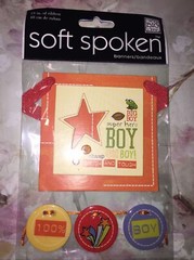 Soft Spoken Big Boy Oh Super Hero Champ Little Kid Toddler Scrapbook Stickers-L