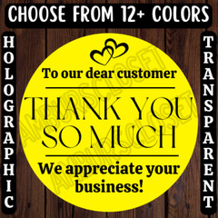 40 THANK YOU FOR YOUR ORDER STICKERS 2″ LABELS SEALS SMALL BUSINESS REVIEW