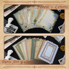60 Sheets Lace Edged Vintage Scrapbook Paper, Assorted Set – 6 Pack Aesthetic St