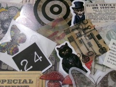 50+ PIECES MYSTERY LOT EPHEMERA JUNK JOURNAL